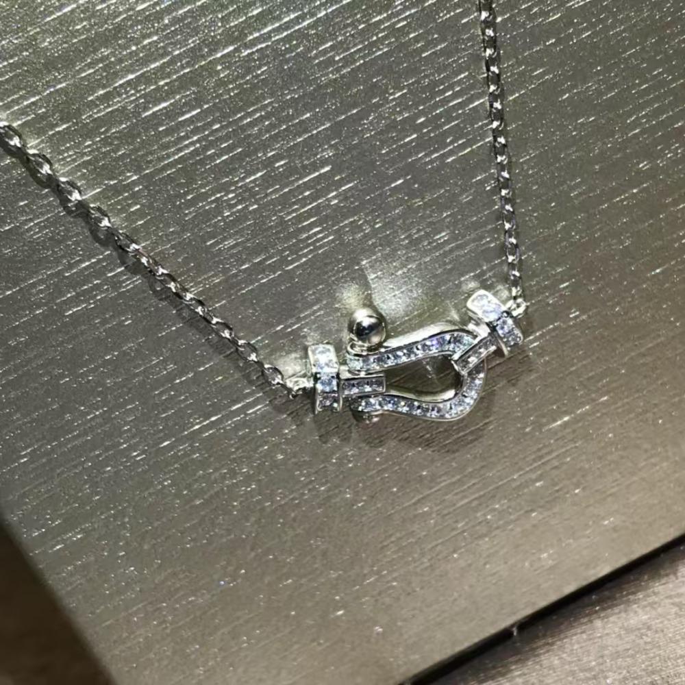 CNC Diamond Necklace High-end Horizontal and Vertical Mini Gypsy Necklace