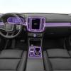 For Volvo XC40 -2024 Gearbox Panel Navigation Screen Automotive Interior TPU Protective Film Anti-Scratch Sticker