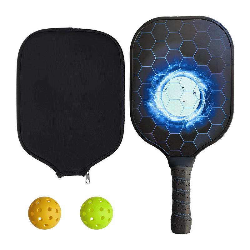 Набор ракеток для пиклбола из стекловолокна, сотовая ракетка для пиклбола из углеродного волокна, ракетка для пиклбола