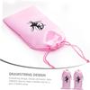 Dance Bag Shoes Storage Pouch Portable Ballet Organizer Handbag Bags Pouches Satin Ballet Shoe Hanging Bag Dance Shoes Pouch