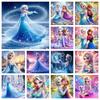 Набор для алмазной мозаики 5D для картины «Холодное сердце», алмазная вышивка «Снежная королева Эльза», картина, домашний декор, детский подарок