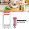 Squeeze Station, Pouch Filling Station for Babies and Toddlers, Manual Baby Food Maker Squeeze Purees Maker for Homemade Organic Semi Solid Food,