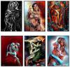 Abstract Nude Lover Sex Poster Women Man Sexy Body Diamond Painting Modern Aldult Wall Art Room Home Decor