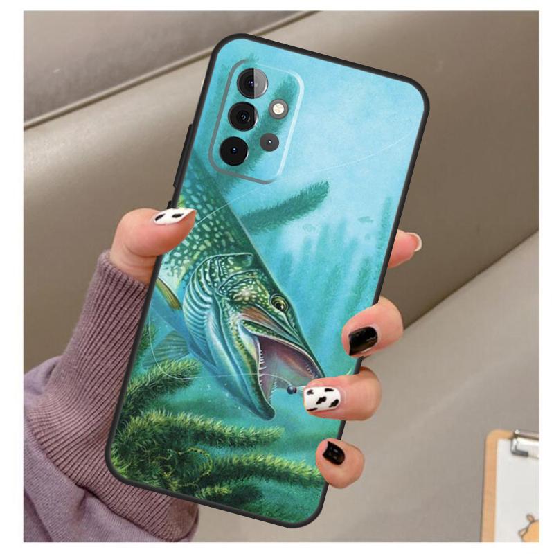 Рыболовный чехол для Samsung Galaxy A34 A54 A14 A06 A16 A26 A36 A56 A12 A32 A52 A13 A33 A53 A15 A35 A55