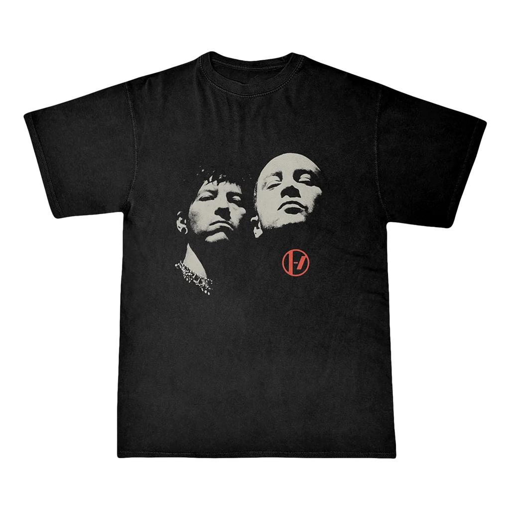 Винтажная повседневная футболка оверсайз Twenty One Pilots для женщин и мужчин