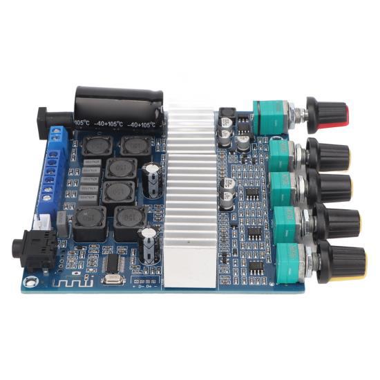 Плата усилителя сабвуфера 2,1, высокая мощность HiFi, управление басами и высокими частотами, цифровой модуль усилителя звуковой мощности, плата 