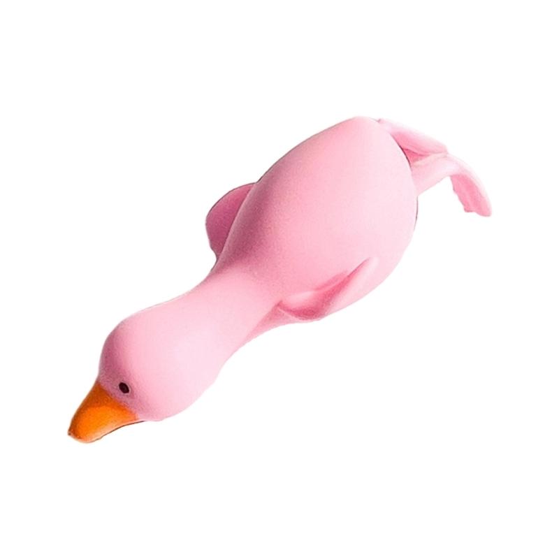 Adorable Duck Shaped Adorable Sensory Toy For Stress Anxiety Relief Safe Durable Silicone Material Kids Adults Gift