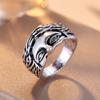 Винтажное религиозное кольцо с головой Иисуса для мужчин и женщин, ретро кольца на палец, модные ювелирные изделия, подарок