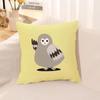 Cartoon Animal Print Pillow Case Living Room Sofa Cushion Cover Bedroom Room Bedside Home Decoration