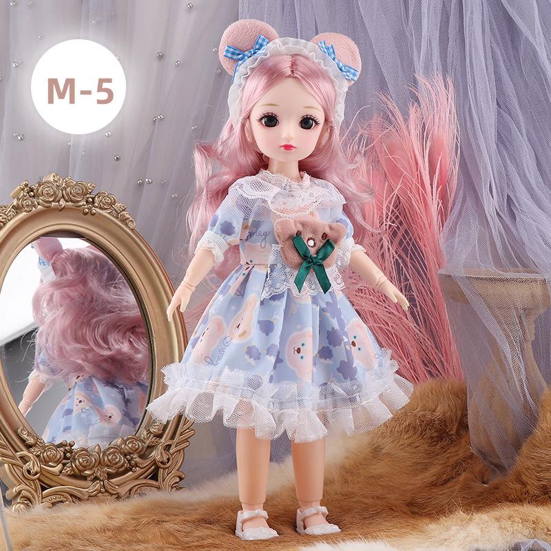 30 см кукла Лори девочка симуляция принцесса игрушка 23 шарнира 6 точек BJD кукла наряд подарок на день рождения