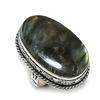 Labradorite Gemstone 925 Sterling Silver Jewelry Ring Size 8
