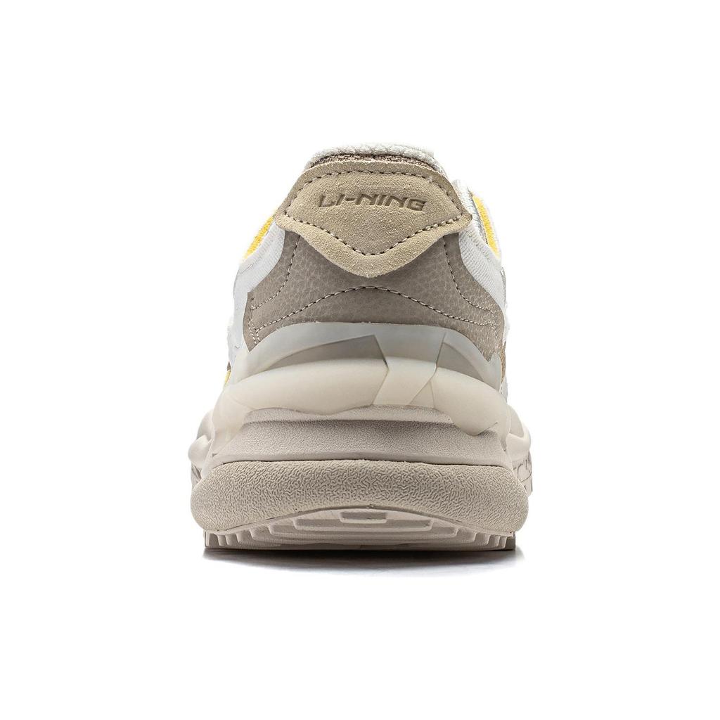 Li Ning CF Origin 2 Модные универсальные нескользящие износостойкие повседневные туфли мужские туфли белые серые AGCT323-2