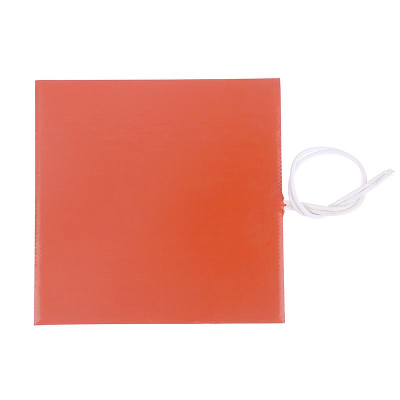 55 Вт 12 В 12*12 см Силиконовый нагревательный коврик для масляного бака двигателя Резиновый нагревательный коврик для подогрева