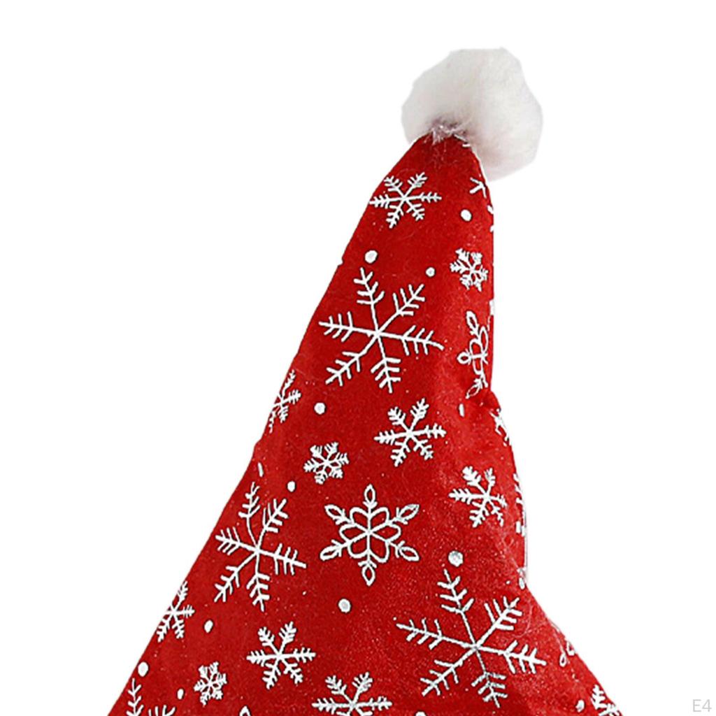 Снежинка Рождественская шапка головной убор мужской женский косплей костюм аксессуары Санта для
