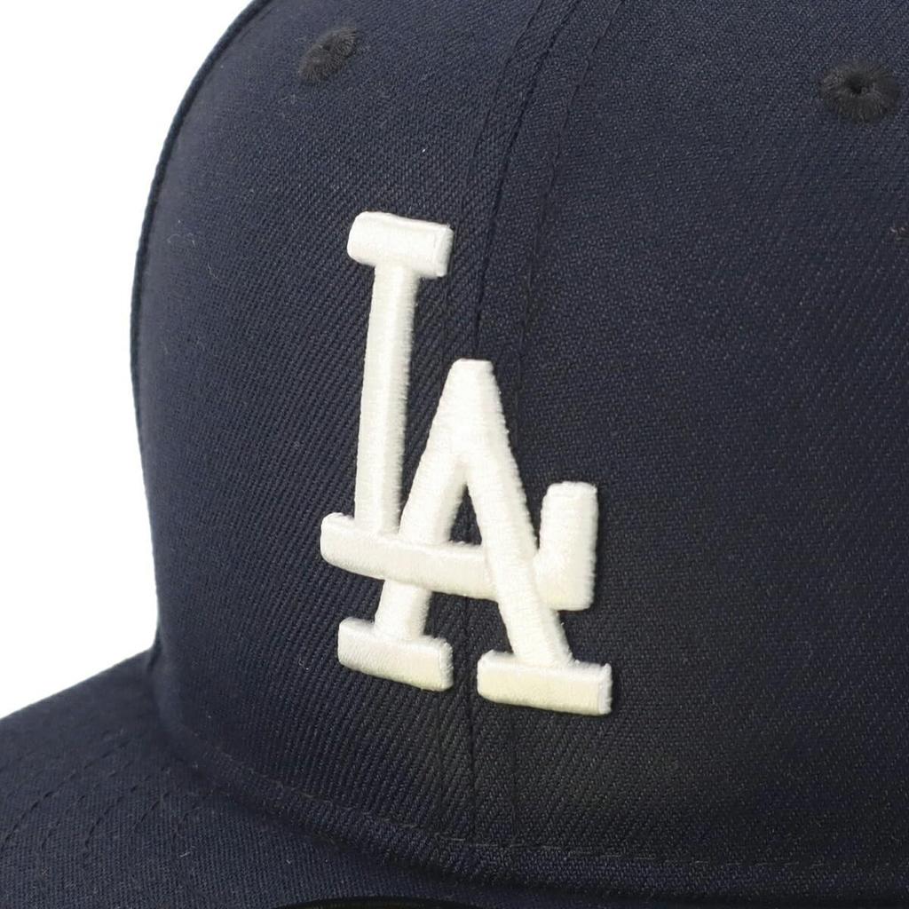 New Era 59FIFTY Side Patch MLB Sakura LA Size 7 5950 SAKURA SP LOSDOD NVY 14388829 NER36C3896 Cap, Color, Navy, 5/8,