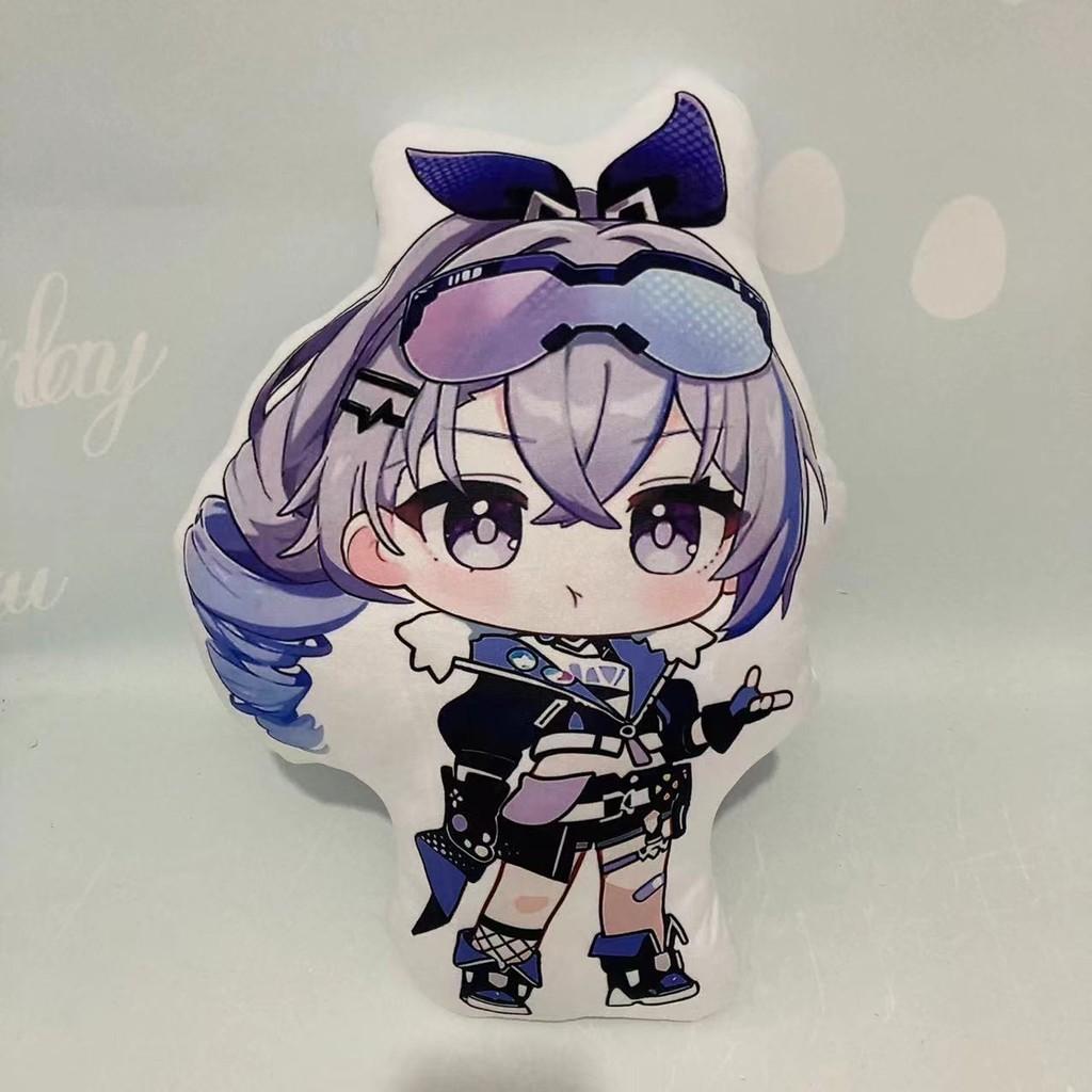 Аниме Honkai Star Rail Плюшевая подушка Мягкий кристальный вельвет Подушка для обнимания 45 см