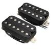 Musiclily Pro Alnico 5 Humbucker PU Set for Electric Black LP-OBLA Open-Type Pickups, Neck/Bridge 7.5K/8.8K Guitar,