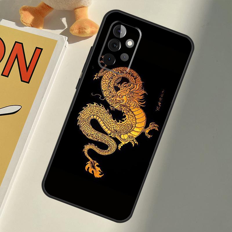 Модный Китайский Дракон Для Samsung Galaxy A15 A55 A35 A53 A33 A13 A36 A56 A26 A16 A22 A32 A52 A54 A34 A05 A06 Чехол