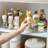 1 шт. - Вращающийся на 360° ящик для хранения косметики, органайзер для приправ для кухни, многоярусный, экономящий место