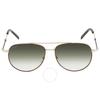 Salvatore Ferragamo Green Pilot Unisex Sunglasses Sf226s 723 58