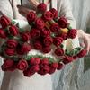 Вязаный крючком букет роз, одеяло ручной работы, плед из букета роз, вязаный крючком букет роз, диванное одеяло для декора кровати, романтический подарок