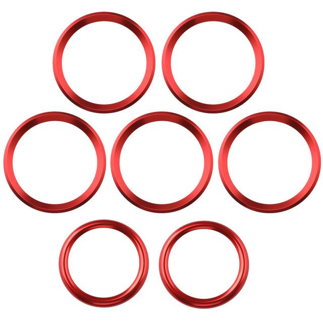 Накладка на кольцо воздухозаборника кондиционера автомобиля для Mercedes Benz A W177 B W247 GLB X247 CLA C118 GLA H247