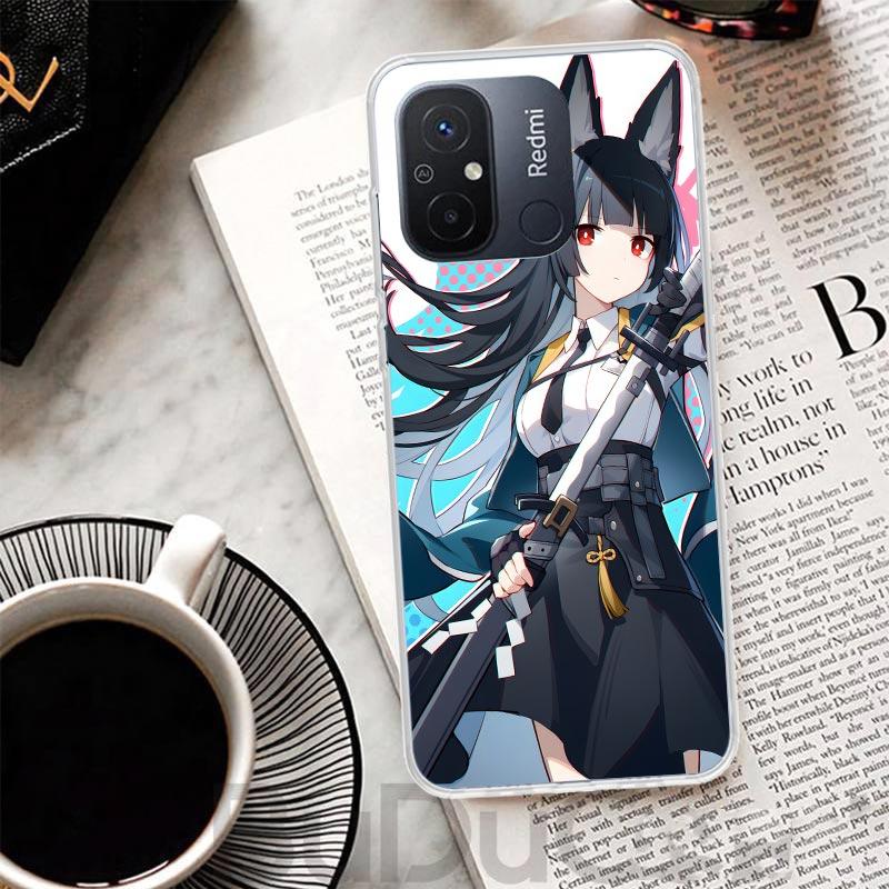 Чехол Hoshimi Miyabi Zenless Zone Zero ZZZ для Xiaomi Redmi 13 13C 14C 12 12C 10 10C 9 9C 9T 9A Чехол для телефона 10A 8A 8 7A 7 6A 6 K8