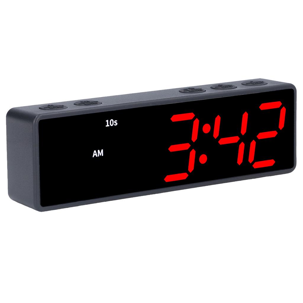 Тренировочный таймер светодиодный цифровой таймер многофункциональный электронный настольный часы для фитнеса в спальне