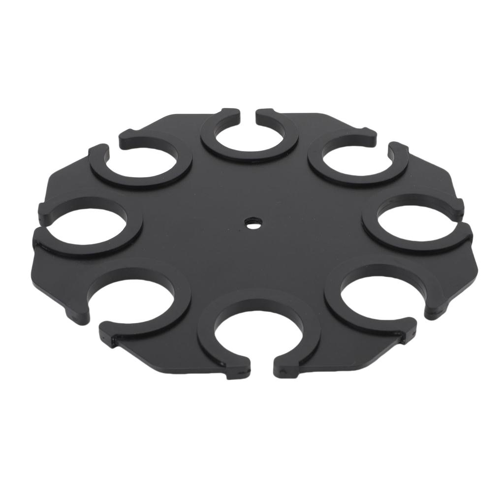 Multi Microphone Holder 8 Slots Multiple Mic Organizer Stand for Wired and Wireless Mics 3 8 Connection Thread