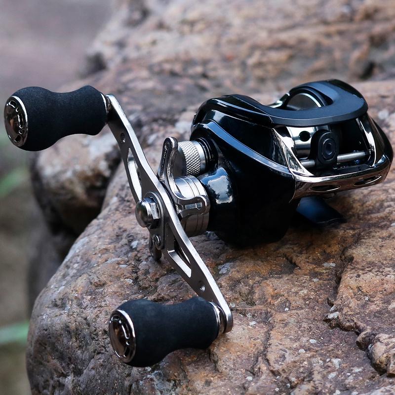 Рыболовная катушка для заброса наживки 18BB 6,3:1 Алюминиевая катушка с ЧПУ Легкая ультрагладкая рыболовная катушка