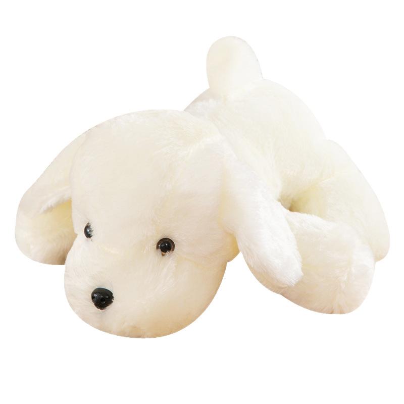 Cute White Plush Dog Pillow Stuffed Animal Soft Scented Plush Toy Birthday Gift for Girls