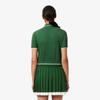 Lacoste Женская теннисная футболка-поло с воротником в полоску Heritage PF8603-55NYRR