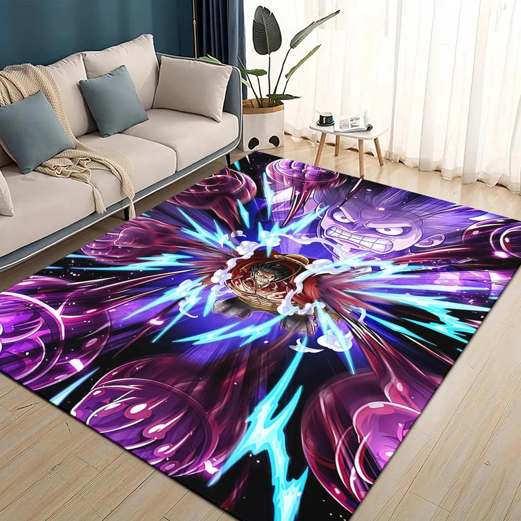 Cartoon 3D One Piece-e Japan Anime Carpet Rug for Living Room Bedroom Home Sofa Decoration,Kids Play Non-slip Floor Mat