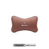 Car Stickers For Alfa Romeo High-quality Leather Car Seat Headrest Memory Foam Comfort Pillow Auto Interior For Alfa Romeo 4C 15