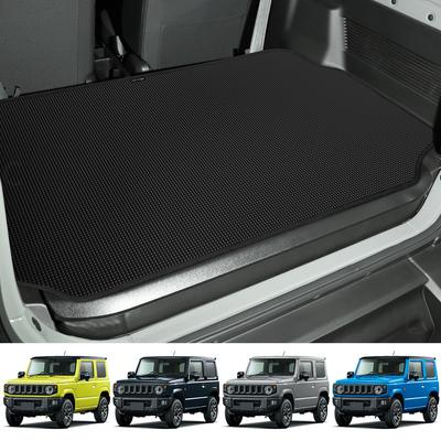 Коврик для багажа KYG для нового Jimny Sierra, устойчивый к царапинам, черный [JB64W]/Jimny [JB74W], нескользящий, двухсторонний, нескользящий, устойчивый,