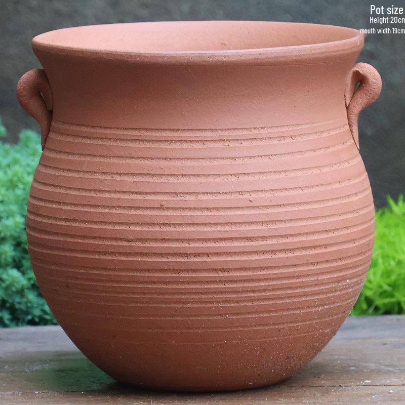 Специальное предложение: Высокий ретро-керамический цветочный горшок для суккулентов или зеленого редиса