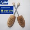 Hemlock Spring Solid Wood Shoe Tree: Durable Unpainted Shoe Stretcher & Shaper for Leather Shoes, Boots, Sneakers, and Skates.