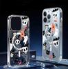 Магнитный чехол Magic Hat Skull для iPhone 15/16/17 Pro Max - прозрачный, полностью покрывает экран.