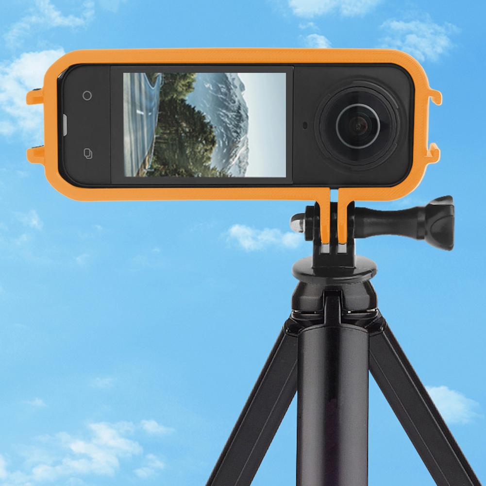 Для камеры Insta360 X5 Рамка быстрого крепления с креплением «холодный башмак» и резьбой 1/4 дюйма, Магнитная защитная крышка-кейс, Аксессуары