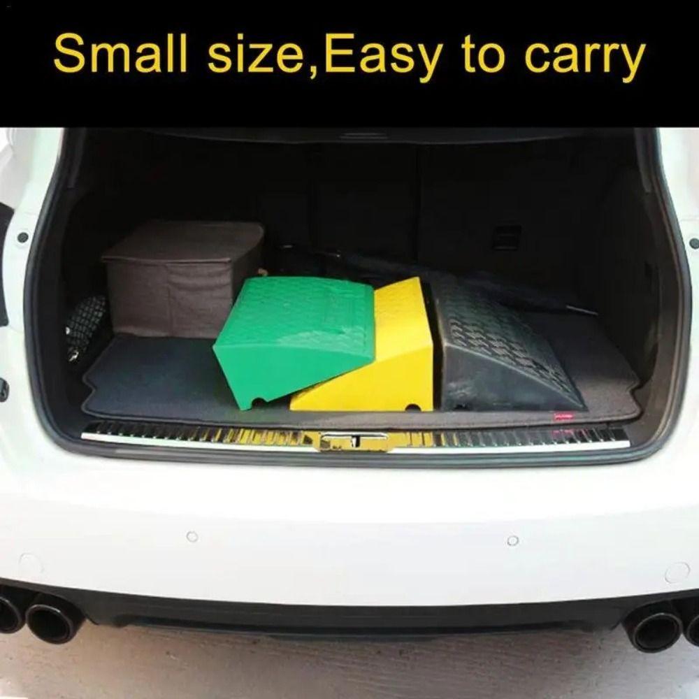 Портативная автомобильная рампа для порога Легкая противоскользящая подставка под колесо Велосипедные аксессуары Рампа для бордюра Тротуар