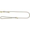 TRIXIE Soft Rope Leash - S–XL: 1m - Ø 10 Mm - Gray and Light Gray