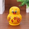 Yellow Duck Matryoshka Doll Toys Wooden Stacking Dolls Nesting Dolls Decor Crafts