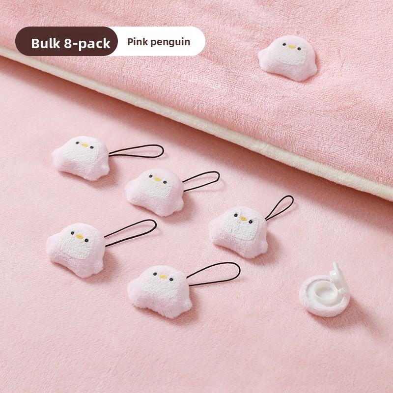 Безыгольный держатель для одеяла с флисовыми пряжками, Чехол для одеяла и Чехол для одеяла, Хлопковое одеяло, Несминающаяся простыня-держатель