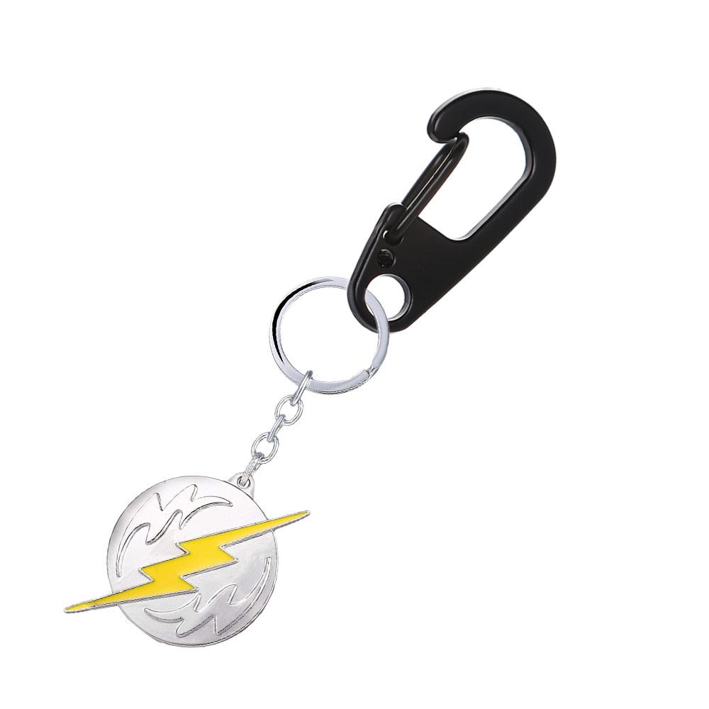 Buckle Outdoor Hook Survival EDC Gear Camping Keyring D Carabiner D-Ring Key Chain Spring Clips