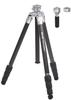 SLIK Carbon Tripod System Carbon 74 WOH Nut Lock Type Accessory Port Equipped 109304 4-stage