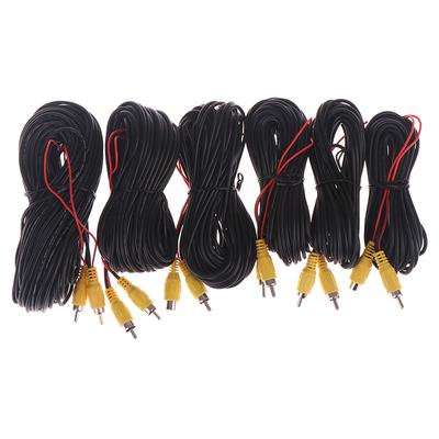 RCA Мужской Женский Автомобильный Удлинительный кабель камеры заднего вида для камеры заднего вида