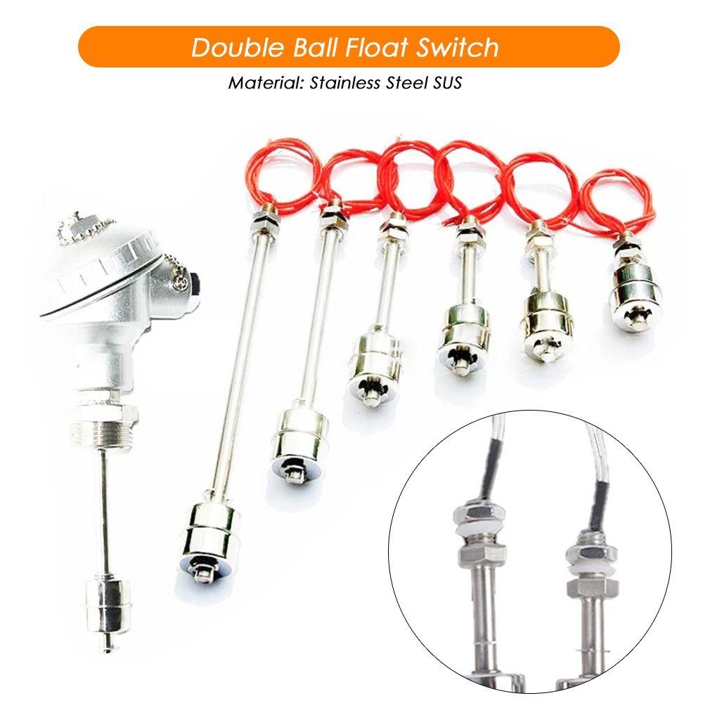 Level Switch Float Switch Stainless Steel Tank Liquid Water Level Sensor Tank Pool Flow Sensors