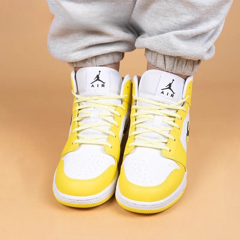 Jordan 1 Mid Dynamic Yellow Floral GS AV5174-700