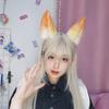 Handmade Simulation Fox Ear Headgear Comic Show Two-Dimensional Cosplay Props Hair Accessories Plush Fox Ear Headband