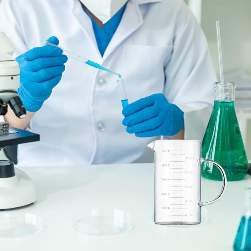 Стеклянный мерный стаканчик с высоким боросиликатным мерным кувшином для ресторана